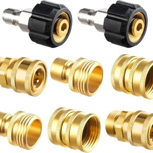 Twinkle Star Pressure Washer Couplers Brass Stainless Steel-0