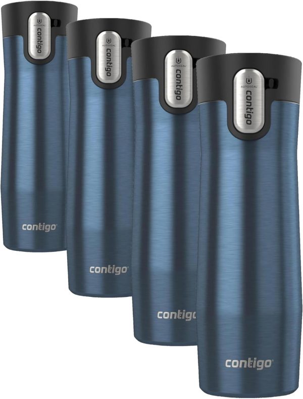 Contigo Travel Mug Stainless Steel Spillproof Temperature-0