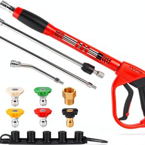 Tool Daily Pressure Washer Gun Metal 5000 PSI 64 Inch-0