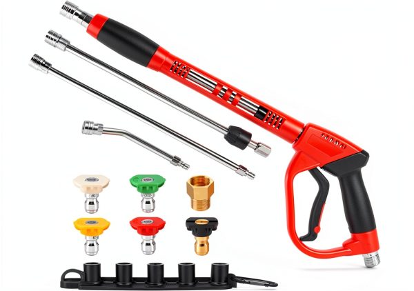 Tool Daily Pressure Washer Gun Metal 5000 PSI 64 Inch-0