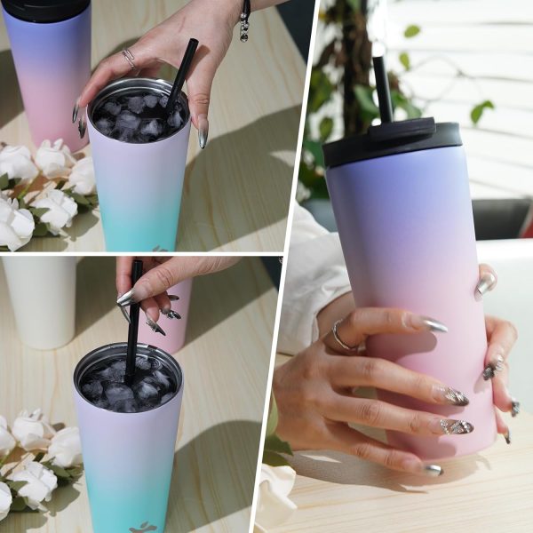 Konokyo Stainless Steel Tumbler Vacuum Insulated Spill Proof-5