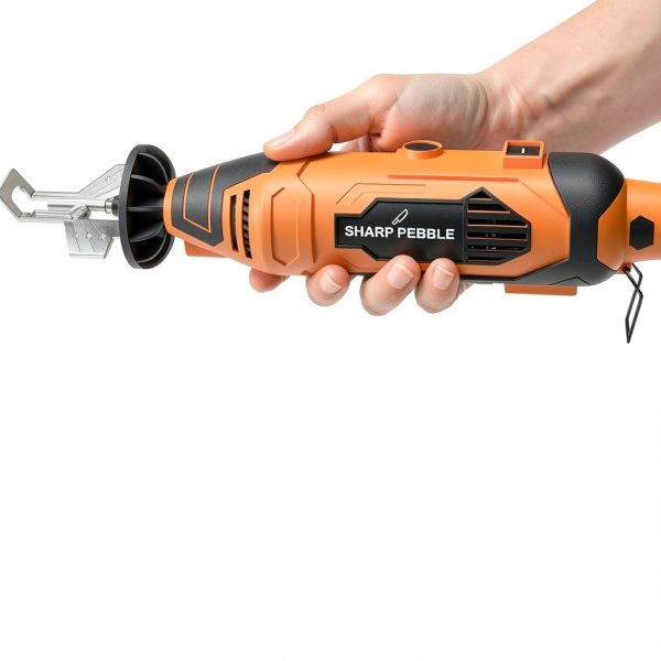 Sharp Pebble Chainsaw Sharpener Electric Steel Kit-6