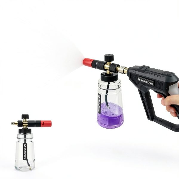 Raincovo Foam Cannon Pressure Washer Stainless Steel-7