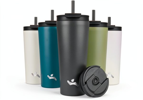 Konokyo Insulated Tumbler Stainless Steel Vacuum Gray-0
