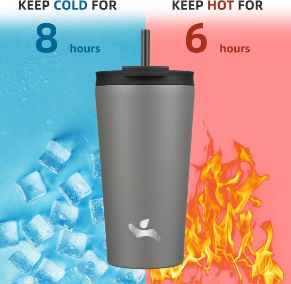 Konokyo Insulated Tumbler Stainless Steel Vacuum Double Wall-2