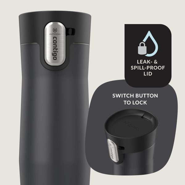Contigo Autoseal Travel Mug Stainless Steel Leakproof-5