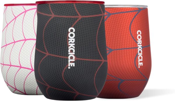 Corkcicle Spiderman Tumbler Set Insulated Stainless Steel-0