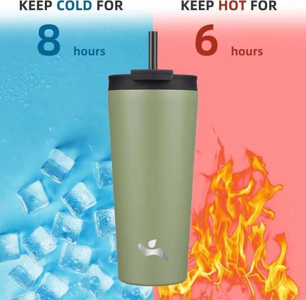 Konokyo Stainless Steel Tumbler Vacuum Insulated Spill Proof-2