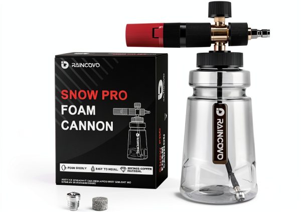 Raincovo Foam Cannon Pressure Washer Stainless Steel-0