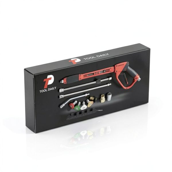 Tool Daily Pressure Washer Gun Metal 5000 PSI 64 Inch-7