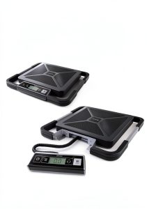 DYMO Postal Scale Black Handheld 100lb LCD-0