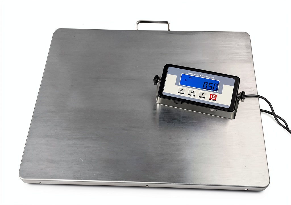 Pavo digital weighing platform with stainless steel construction