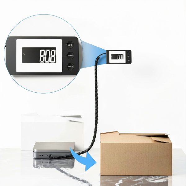 Postal Scale ScalePro 110lb Stainless Steel-2