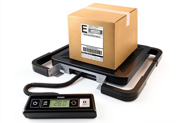 DYMO Postal Scale Black Handheld 100lb LCD-1