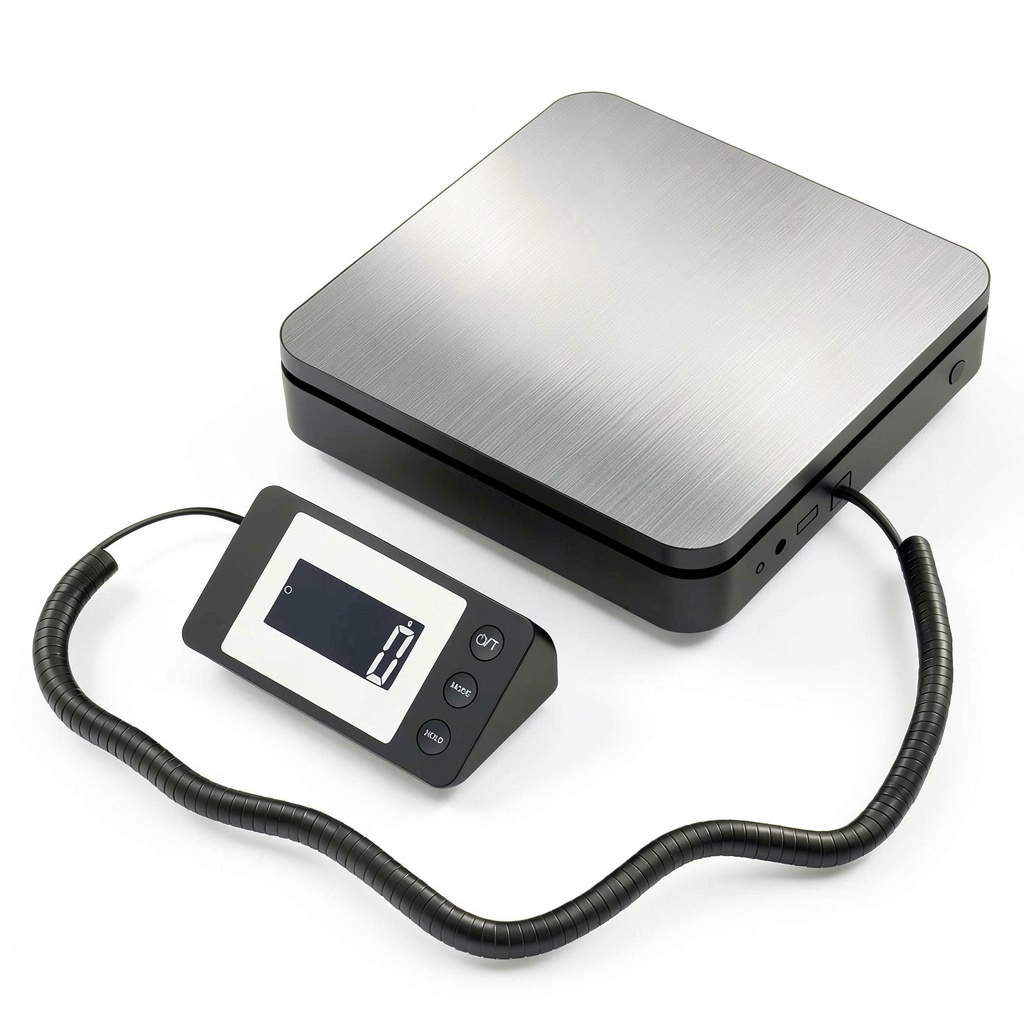 ScalePro postal scale in a warehouse setting
