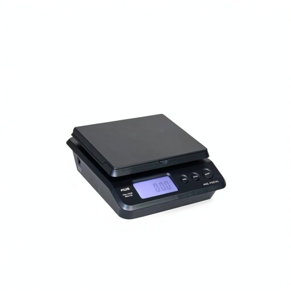 American Weigh Scales Black Digital Postal Scale-1