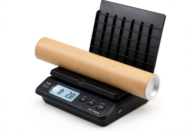 American Weigh Scales Black Digital Postal Scale-3