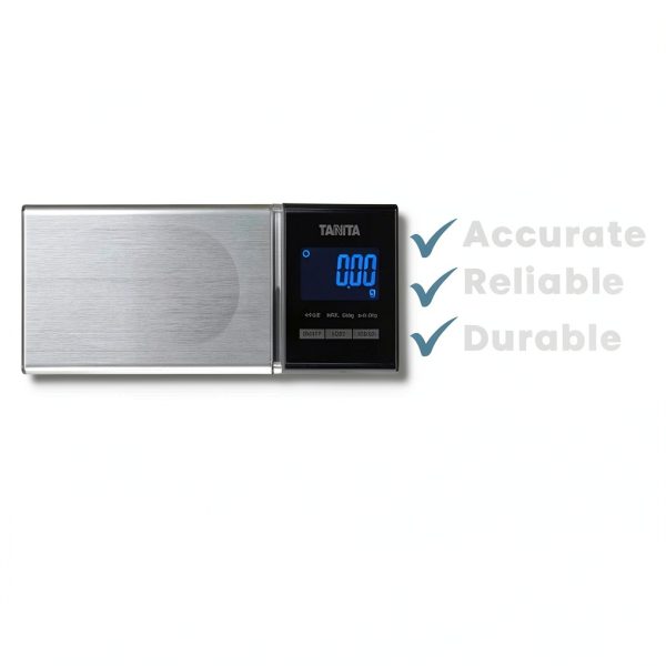 Tanita Digital Scale 200g 0.01g Accuracy Stainless-3