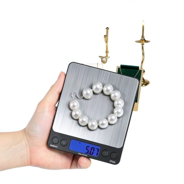 Jewelry Scale SKEAP 001g Gram Scale Stainless Steel-5
