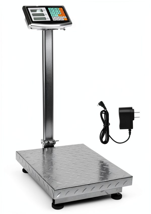 600LB Digital Postal Scale WD10229 Rust Resistant Steel Platform-0