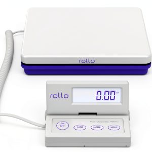 Digital Shipping Scale Rollo ROLLO-SCALE 110lb Capacity Hold and Tare-0