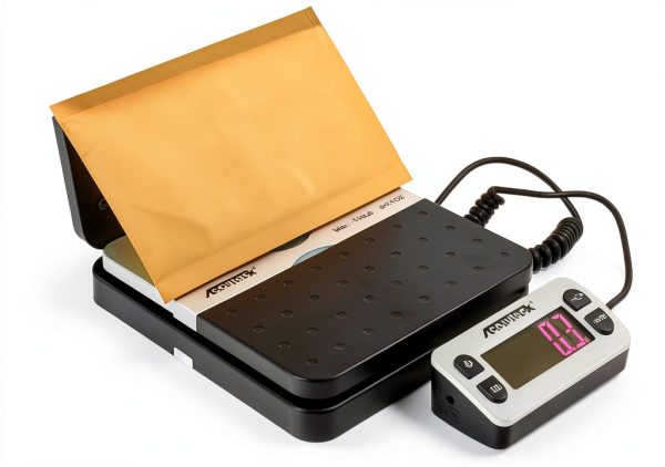 ACCUTECK Postal Scale Black Foldable Counter Scale Model W-8580-110-3