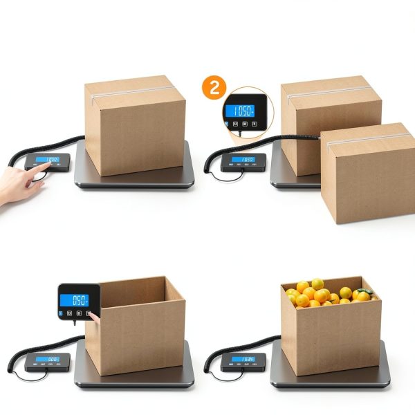 Digital Postal Scale ScalePro 2410502 0.1‑440 lb Capacity Accuracy-1