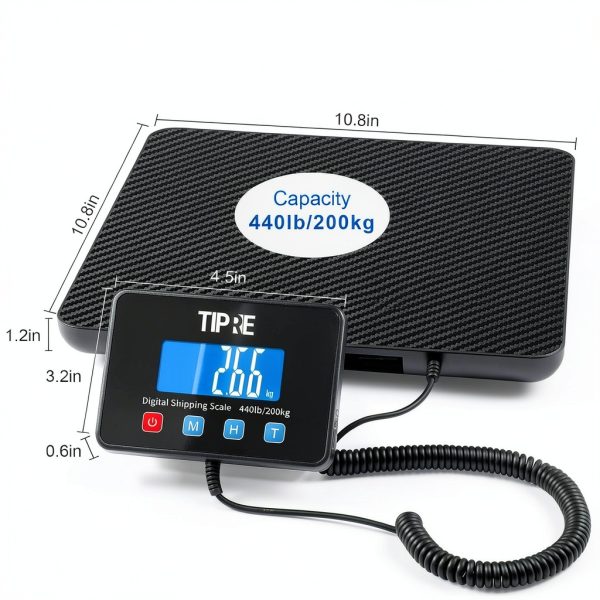Shipping Scale CS002 by Brand 0.1‑440 lb Carbon Fiber Portable-1
