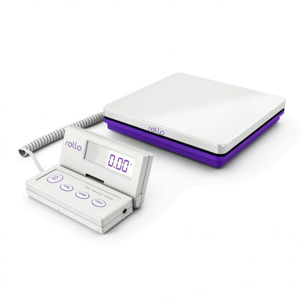 Digital Shipping Scale Rollo ROLLO-SCALE 110lb Capacity Hold and Tare-5