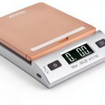 Postal Scale ACTECK A-CK65GS 65lb Gold/Silver LCD Counter Scale-0