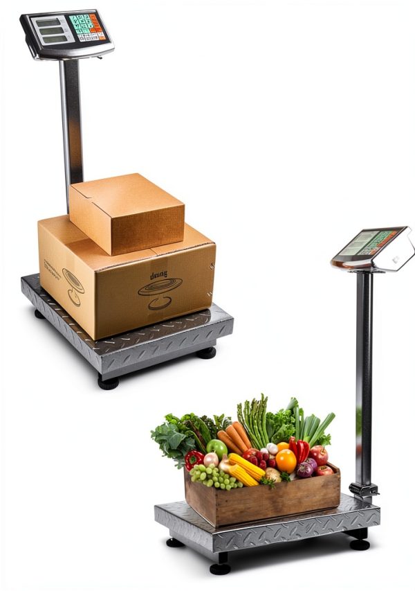 600LB Digital Postal Scale WD10229 Rust Resistant Steel Platform-2