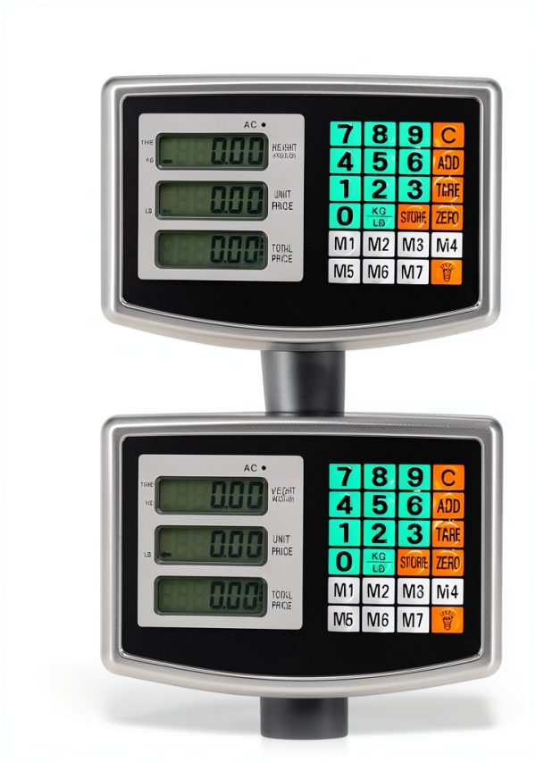 600LB Digital Postal Scale WD10229 Rust Resistant Steel Platform-3