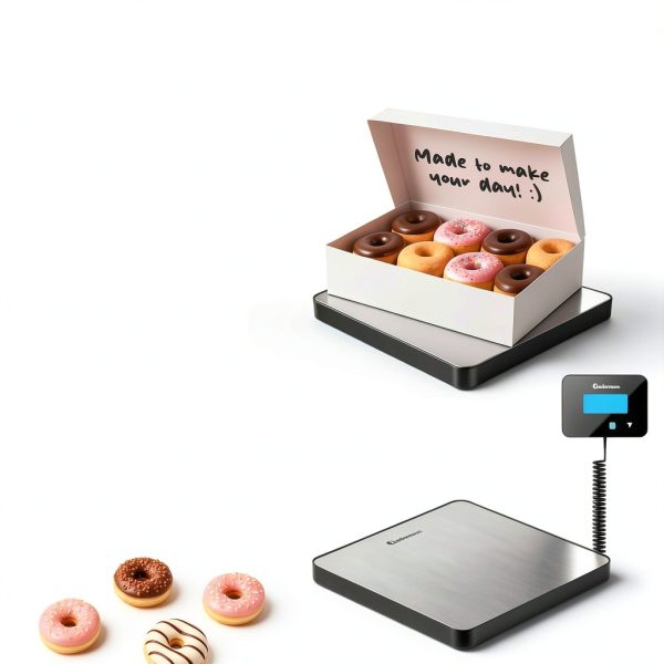 Postal Scale ScaleTech 440 lb Capacity Digital Scale with USB-C Power-4