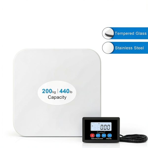 Postal Scale LiftX Digital 440lb Capacity Lightweight ABS Build-1