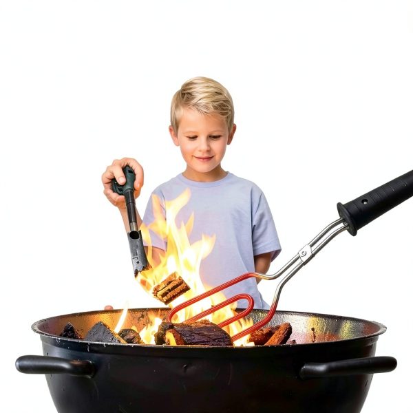 Electric Charcoal Starter 650W Suotuo Stainless Steel 304 25‑Inch Cord-6