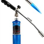 Grill Torch JJGeorge Charcoal Starter Red Alloy Steel 14oz Propane-0