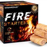 Fire Starters 100pcs Wax – WowHaoHuo Charcoal Starter for BBQ-0