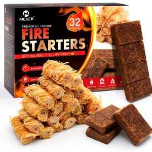 Fire Starters MEKER Natural Eco-Friendly Charcoal Starter Pack 16-0