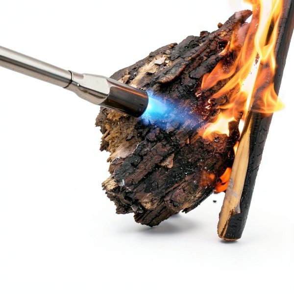 Grill Torch JJGeorge Charcoal Starter Red Alloy Steel 14oz Propane-1