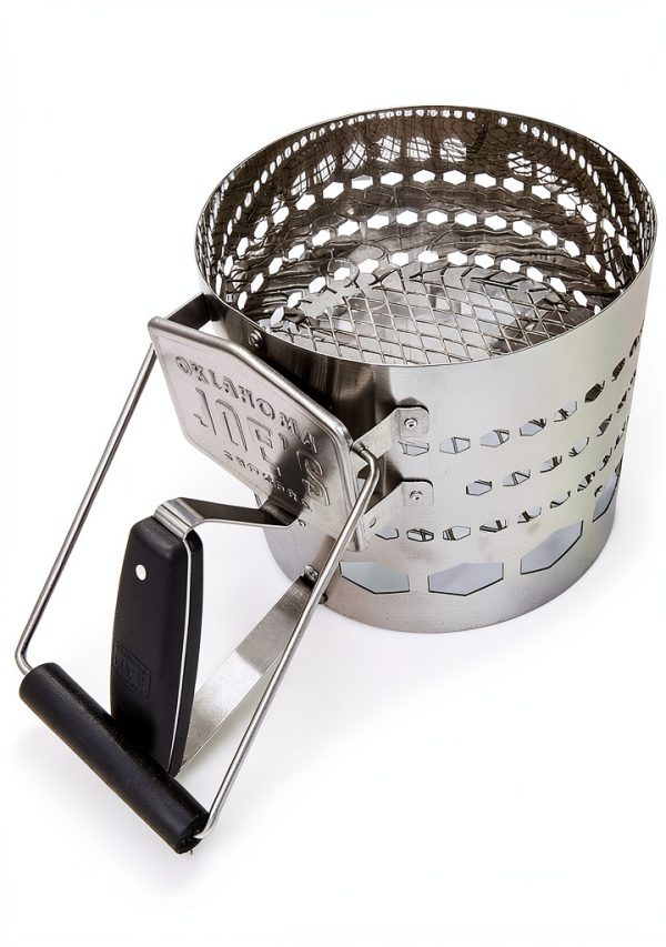 Charcoal Starter Oklahoma Joe's Halftime XL Stainless Steel Briquette-1