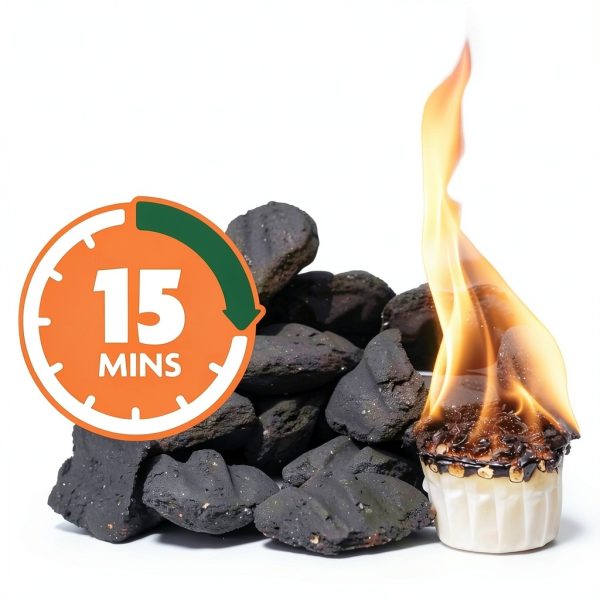 Superior Trading Fire Starter Pods in Resealable Packs - Fire Starters for Campfires, BBQ, Grill, Pit, Wood Stove & Charcoal Starter, 15-20-Min Burn, 30 Extra Large Pods, USA Made, Brown, 3.2 Lbs-3