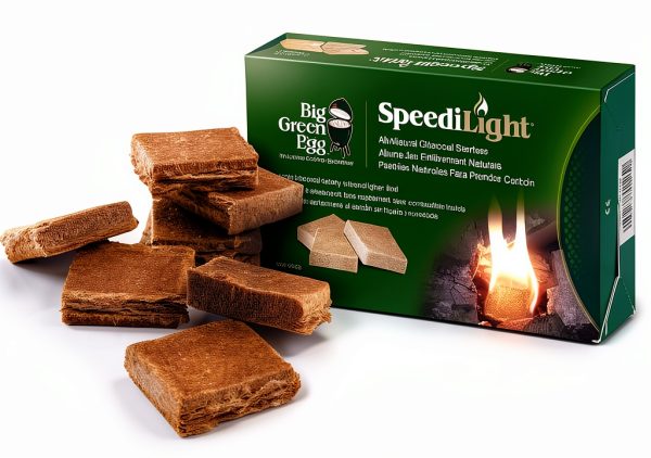 Big Green Egg All Natural Charcoal Starters 24 Cubes 4.6 oz Pack-0